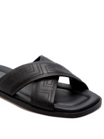 Versace sandals zwart