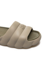 Moncler lilo slide shoes beige
