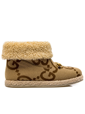 Gucci Gucci  low boots jumbo gg camel