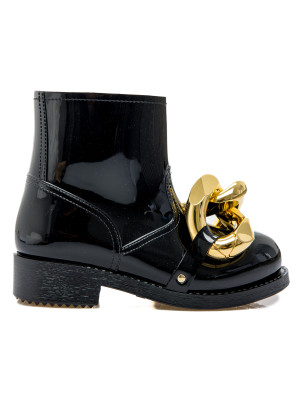 JW Anderson JW Anderson chain rubber boot black