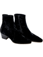 Saint Laurent low boots vassili 60 zwart