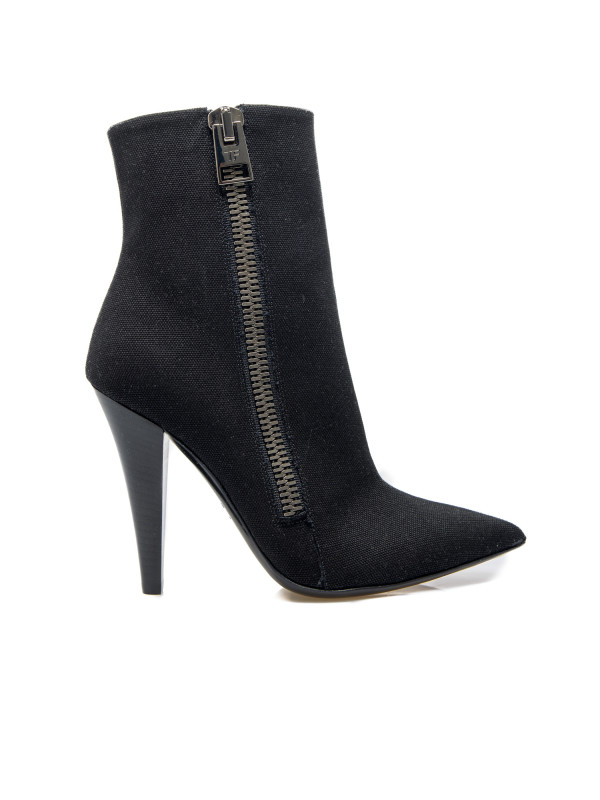 Tom Ford  canvas ankle boot zwart