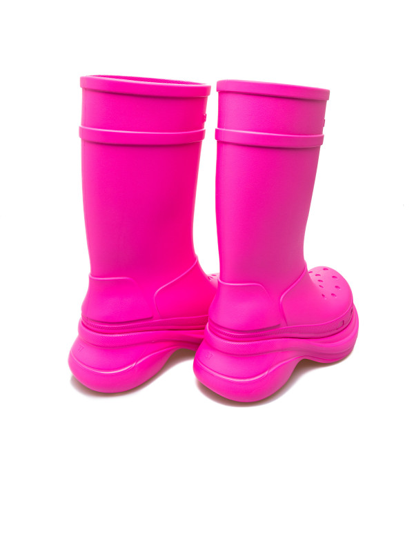 Balenciaga crocs boot roze