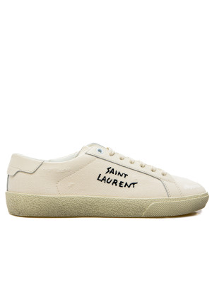 Saint Laurent Saint Laurent  sl/06 20 embroid sneaker white