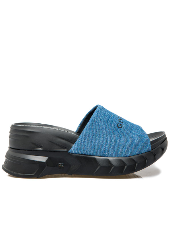 Givenchy marshmallow low wedge blauw