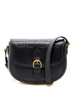 Gucci Gucci handbag gucci embossed black