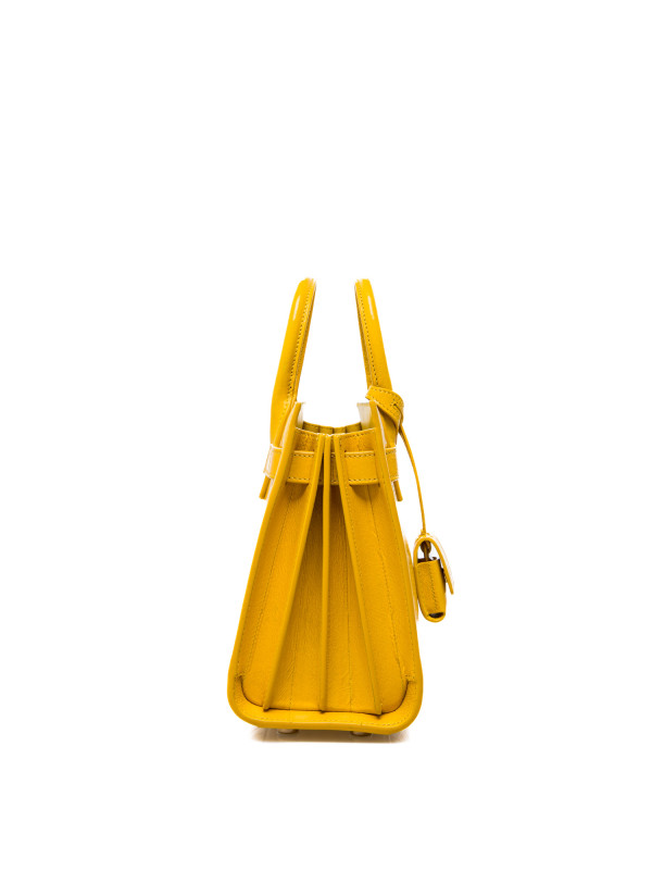 Saint Laurent ysl handbag removable key geel