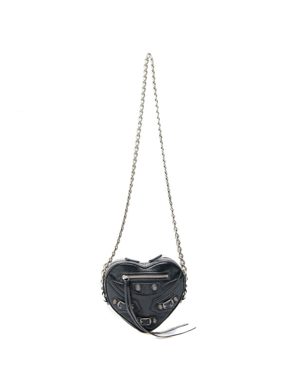 Balenciaga cag. heart mini bag zwart