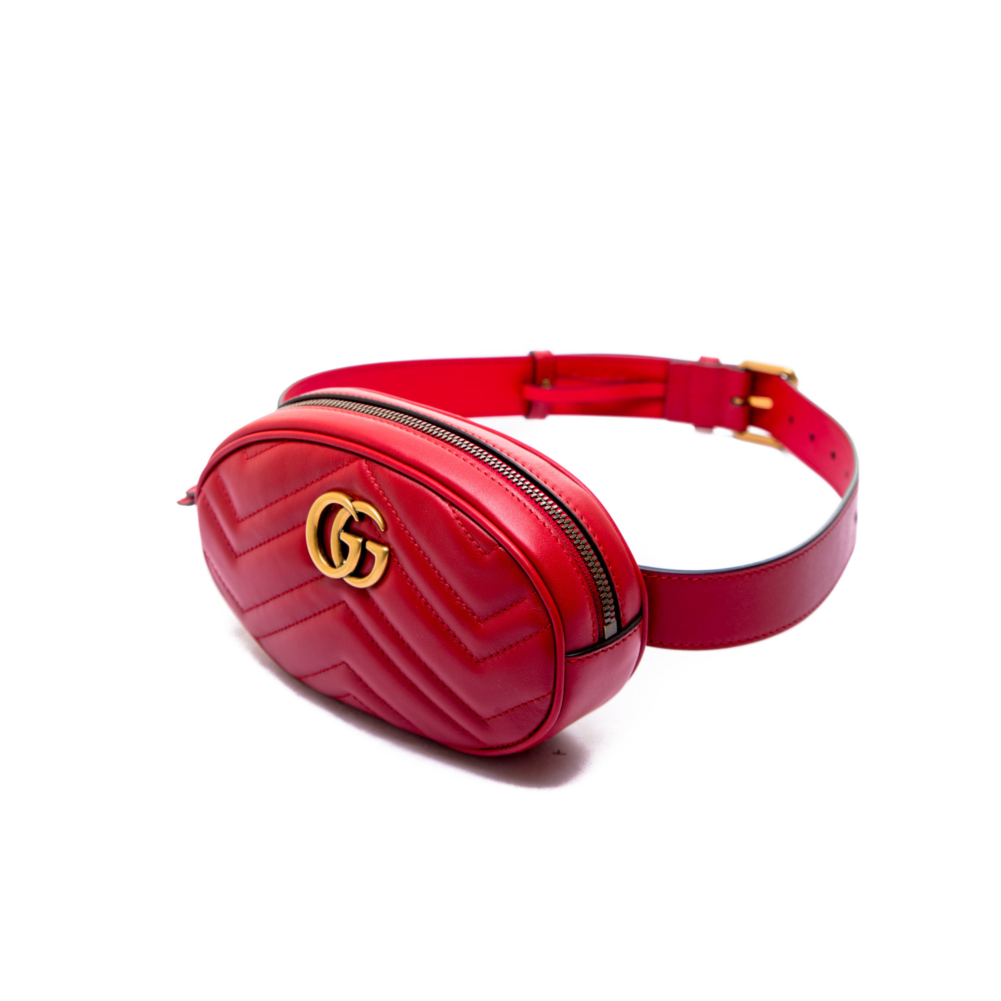 Gucci Belt Bag With Remov Belt Red | 0