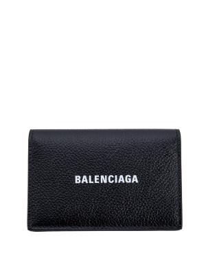 Balenciaga Balenciaga cash flap card hold black