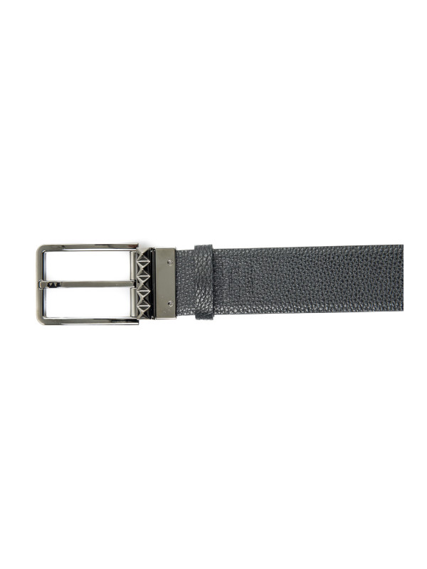 Valentino rev. buckle belt 35 taupe