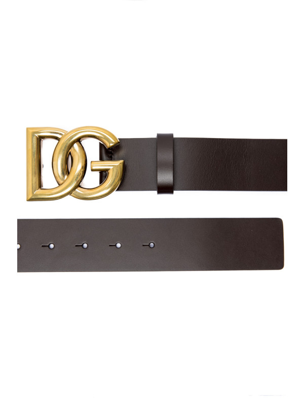 Dolce & Gabbana logo belt brown Dolce & Gabbana  logo belt brown - www.derodeloper.com - Derodeloper.com