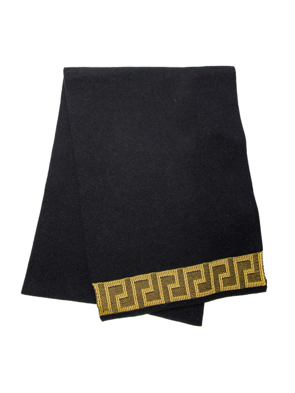 Versace scarf la greca zwart