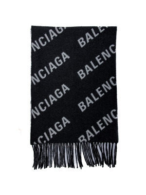 Balenciaga Balenciaga scarf allover big black