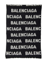 Balenciaga scarf allover big black Balenciaga  scarf allover big black - www.derodeloper.com - Derodeloper.com