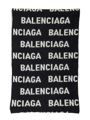 Balenciaga Balenciaga scarf allover big black
