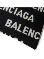 Balenciaga scarf allover big black Balenciaga  scarf allover big black - www.derodeloper.com - Derodeloper.com