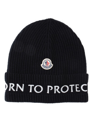 Moncler Moncler born to protect hat