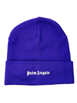 Palm Angels  Palm Angels  logo beanie purple