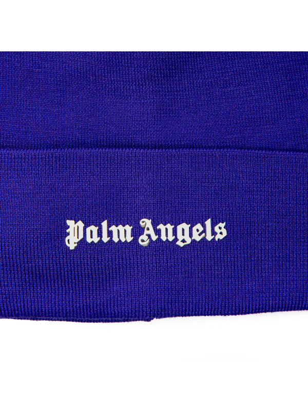 Palm Angels  logo beanie paars