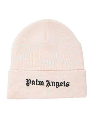 Palm Angels  Palm Angels classic logo beanie beige