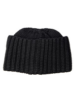 Saint Laurent bonnet maille zwart