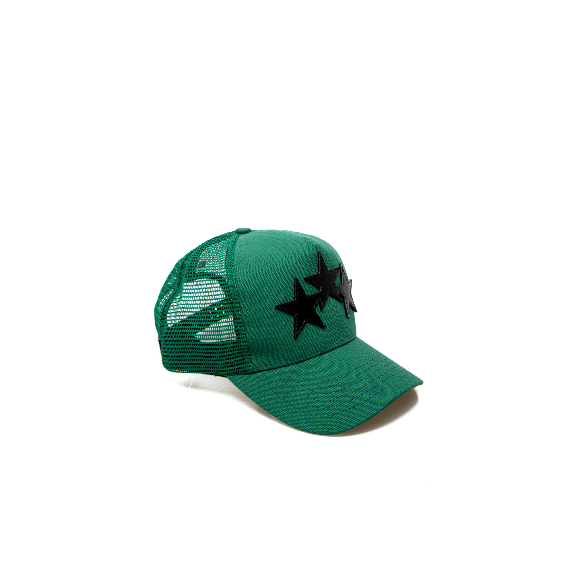 Amiri 3 Star Trucker Hat Groen | Derodeloper.com