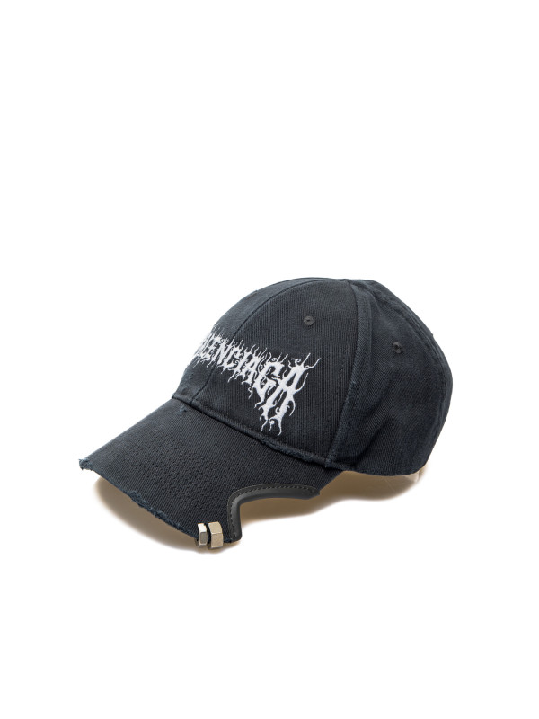 Balenciaga hat lny cap zwart