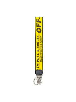 Off White Off White classic key holder yellow