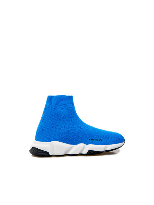 Balenciaga Speed Trainer  Blue Striped Detailing Mens Fashion Footwear  Sneakers on Carousell