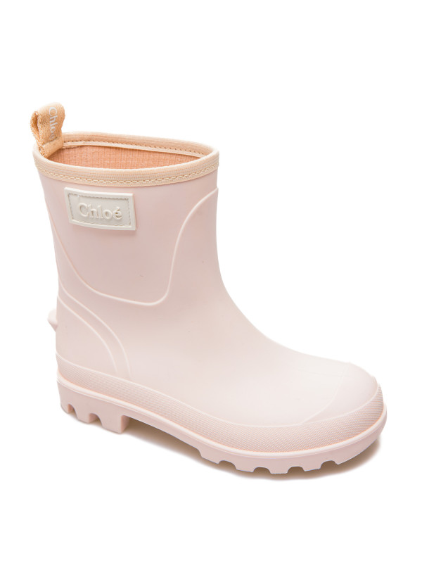 Chloe rubber boots roze