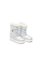 Moncler petit gaia snow boots zilver