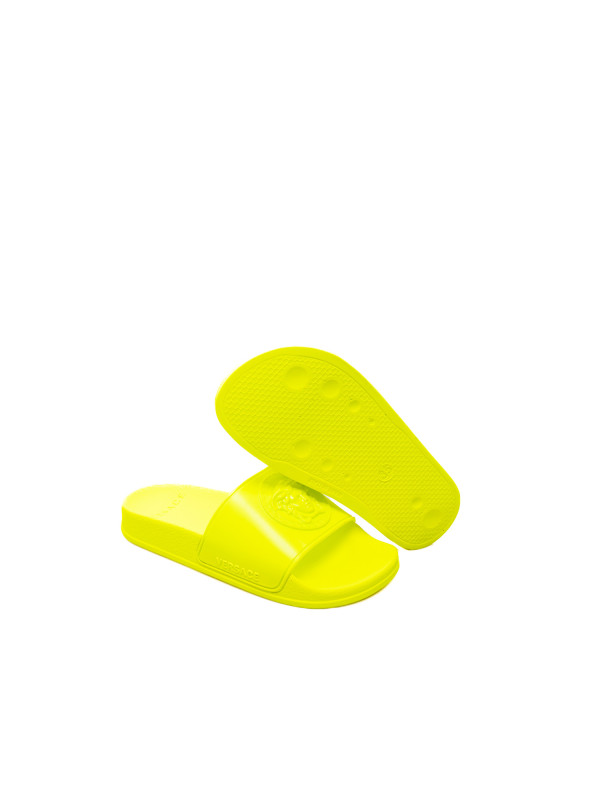 Versace slides geel