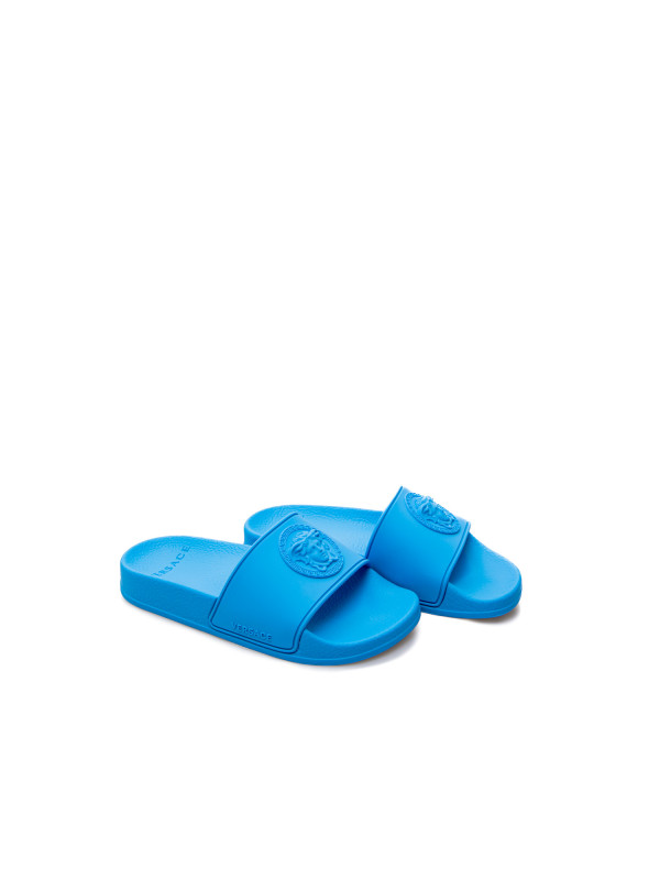 Versace slides blauw