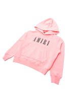 Amiri kids hoodie roze