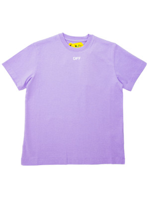 Off White Off White off stamp tee s/s purple