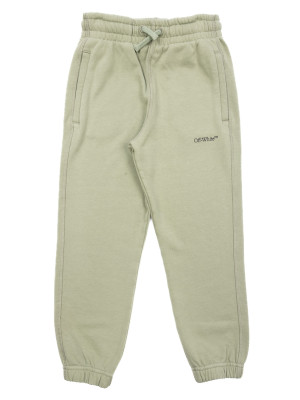 Off White Off White scribble sweatpant green