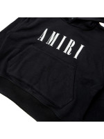 Amiri kids hoodie zwart