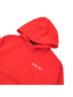 Amiri bones graphic hoodie rood