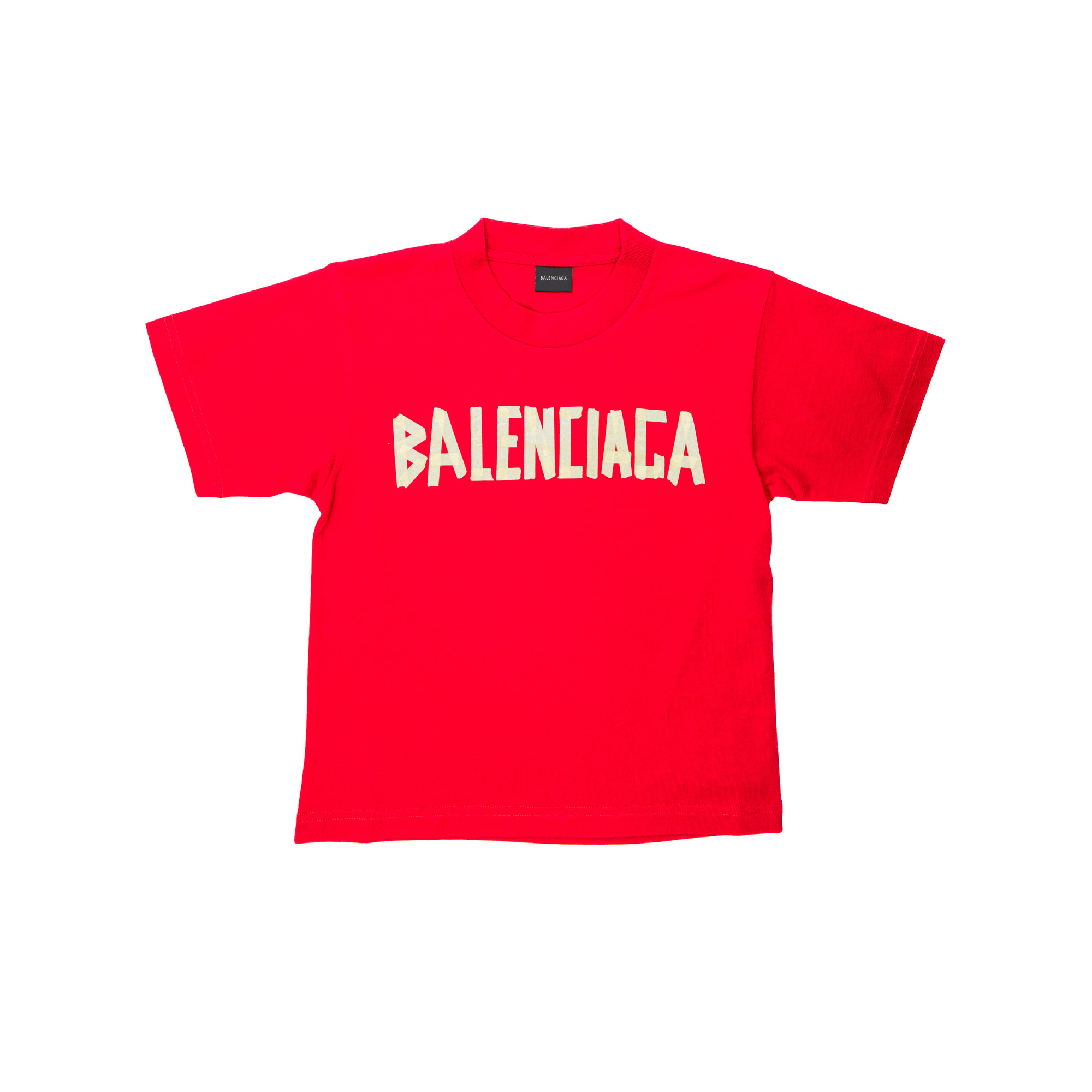 Authenticatie Hoorzitting door elkaar haspelen Balenciaga T-shirt Rood | Derodeloper.com