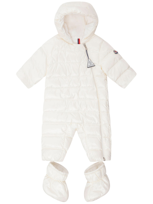 Moncler indro padded snowsuit wit