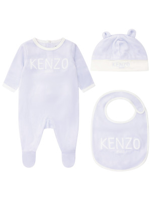 Kenzo  Kenzo  pj + bib + beanie blue