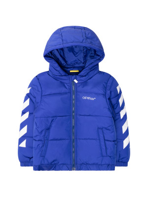 Off White Off White bookish diag puffer blue
