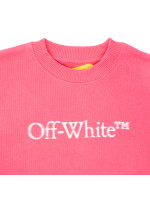 Off White bookish bit logo crew pink Off White bookish bit logo crew pink - www.derodeloper.com - Derodeloper.com