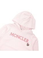 Moncler hoodie sweater roze