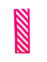 Off White arrow diagonal scarf roze