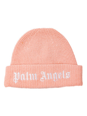 Palm Angels  Palm Angels  knit logo beanie pink