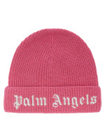 Palm Angels  logo beanie roze