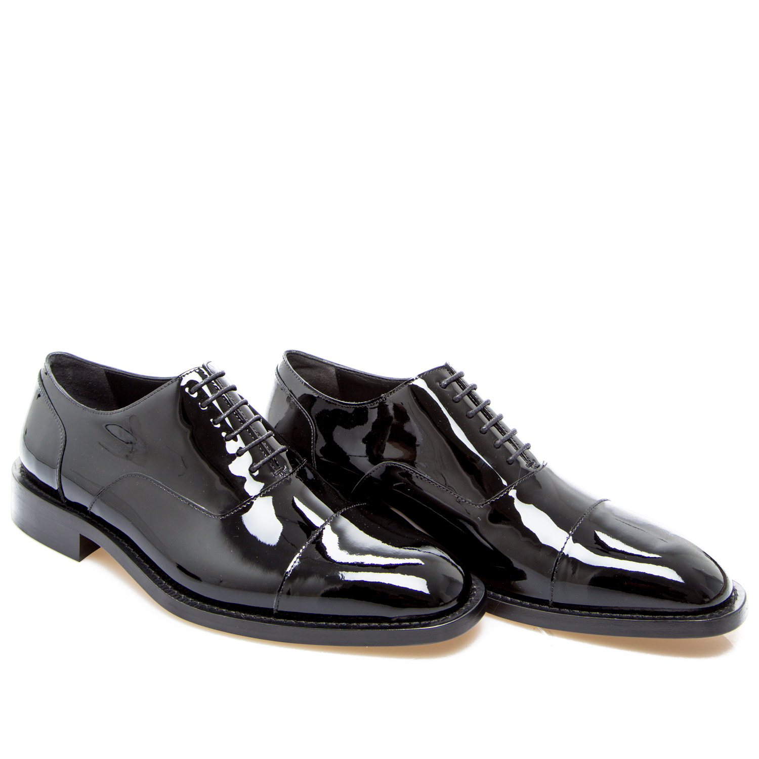 Balenciaga Leather Shoe Glossy | Credomen