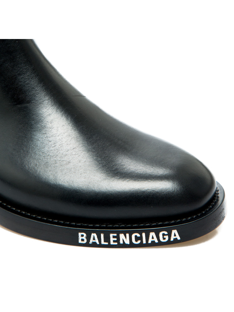 Balenciaga leather half boot Balenciaga  LEATHER HALF BOOTzwart - www.credomen.com - Credomen